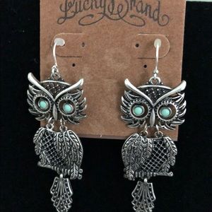 Owl earrings